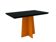 Mesa de Jantar Anitta 1350X900 Ype/Preto - New Ceval Mesa de Jantar Anitta 1350X900 Ype/Preto - New Ceval