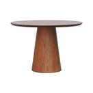 Mesa de Jantar Base Cone Tampo Laminado/Laqueado Ø120