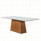 Mesa de Jantar Base Robusta - Amsterdã-2,20x1,10m- Art Salas