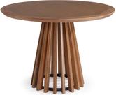 Mesa de Jantar Brisa Tampo Redondo Madeira Verniz Avelã 1,30cm - 50982