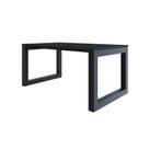 Mesa De Jantar Bronx 160x90x77cm Brmj9160 Preto Tx - Preto Tx/