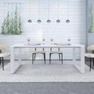 Mesa de Jantar Bronx 200cm Est.Branca