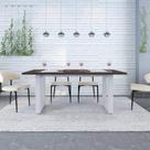 Mesa de Jantar Bronx R 180cm Est.Branca
