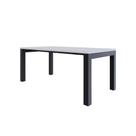 Mesa De Jantar Bronx U 180x90x77cm Brmj9180u Branco Tx - Branco Tx/