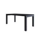 Mesa De Jantar Bronx U 180x90x77cm Brmj9180u Preto Tx - Preto Tx/