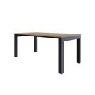 Mesa De Jantar Bronx U 180x90x77cm Brmj9180u Vermont Oak - Vermont Oak/