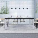 Mesa de Jantar Bronx U 200cm Est.Branca