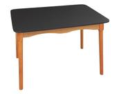 Mesa de Jantar Colonial Brisa Mesa 110X80 cm, Em Madeira Rustico Tampo Em MDF Com Revestimento BP