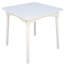 Mesa de Jantar Colonial Brisa Mesa 80X80 cm Branca Compacta Linda! ( QUADRADA )