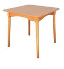Mesa de Jantar Colonial Brisa Mesa 80X80 cm Mel/Sinamão