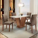 Mesa de Jantar com 4 Cadeiras Tampo Mdf Espanha Yescasa Mesa de Jantar com 4 Cadeiras Tampo Mdf Espanha Yescasa