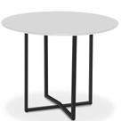 Mesa de Jantar com Base de Ferro e Tampo de MDF 90cm Redonda Mesa de Jantar com Base de Ferro e Tampo de MDF 90cm Redonda