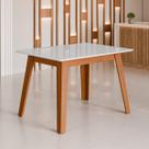Mesa de Jantar com Vidro 4 Lugares Multimóveis CR50229
