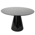 Mesa de Jantar Cone 140 cm Base Preta