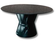 Mesa de Jantar Cone Duo Oval 120X80 cm Laqueada