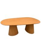Mesa de Jantar Cone Organica Tripper 220x122cm Madeira Freijó