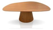 Mesa de Jantar Cone Oval organica 244x137cm Madeira Freijó