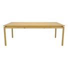 Mesa de Jantar de Madeira Taeda Zelda 220cm Natural/Voss G04 - Gran Belo Mesa de Jantar de Madeira Taeda Zelda 220cm Natural/Voss G04 - Gran Belo