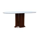 Mesa de Jantar Denver Tampo Oblongo 180x90cm