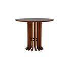 Mesa De Jantar Denver Tampo Redondo ø100 Amêndoa Mesa De Jantar Denver Tampo Redondo ø100 Amêndoa
