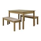 Mesa de Jantar Ditália 2Bancos JA-220+JA-225 Cozy