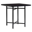 Mesa de Jantar Dobrável Quadrada 86x86cm com Base de Aço Pop