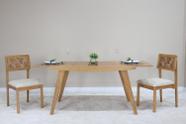 Mesa de jantar Elástica rubi 4 a 6 lugares