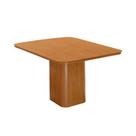 Mesa de Jantar Eloise 90cm Tampo Mdf Canto Copo Moderna Mobília Mesa de Jantar Eloise 90cm Tampo Mdf Canto Copo Moderna Mobília