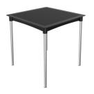 Mesa de Jantar em Rattan Pés em Alumínio Atto Mesa de Jantar em Rattan Pés em Alumínio Atto