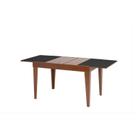 Mesa de Jantar Extensível 120x80cm Tampo de Vidro Paris Mesa de Jantar Extensível 120x80cm Tampo de Vidro Paris