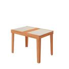 Mesa de Jantar Extensível 140 Cm Naturalle Madeira Maçiça