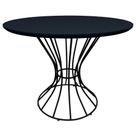 Mesa De Jantar Fendi 120 Preto