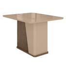 Mesa de Jantar Harmonia 4 Lugares com Tampo de Vidro