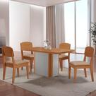 Mesa De Jantar Isadora 120cm Tampo Mdf Laminado Turim 07 Naturale Off White