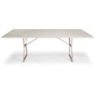 Mesa de Jantar Itatiba Aço Carbono Dourado