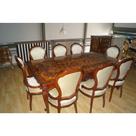 Mesa De Jantar Luiz Xv Marchetaria Rica Em Detalhes Alto Pad