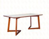 Mesa de Jantar Madeira Maciça - Luna-2,0x1,0m - Art Salas