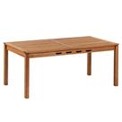 Mesa de Jantar Madeira Retangular 180cm Trammare C07 Corda Preta - Lyam Decor