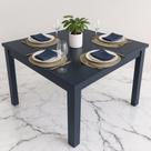 Mesa de Jantar Moderna em Madeira Perfeita para Sala, Cozinha ou Home Office