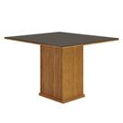 Mesa De Jantar Napoli 90x90 Reto Freijó Decor Chumbo Leifer Móveis Mesa De Jantar Napoli 90x90 Reto Freijó Decor Chumbo Leifer Móveis