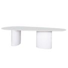 Mesa De Jantar Orgânica Duo 244x137cm Laqueada