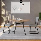 Mesa De Jantar Orgânica Soho 120cm Off White - Est.preta Mesa De Jantar Orgânica Soho 120cm Off White - Est.preta