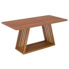 Mesa de Jantar Pitaia 22177 6 Lugares Retangular MDF 180x90cm Cinamomo Milani Movelaria Mesa de Jantar Pitaia 22177 6 Lugares Retangular MDF 180x90cm Cinamomo Milani Movelaria