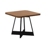 Mesa De Jantar Quadrada 90 Cm átria 1593 Carraro Nogal/preto Mesa De Jantar Quadrada 90 Cm átria 1593 Carraro Nogal/preto