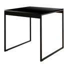 Mesa de Jantar Quadrada Industrial Salt Lake Carvalho e Preta 80 x 80cm para 4 lugares Cozinha - Mac Mesa de Jantar Quadrada Industrial Salt Lake Carvalho e Preta 80 x 80cm para 4 lugares Cozinha - Mac