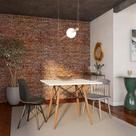 Mesa de Jantar Quadrada Louis Branca 90 cm Mesa de Jantar Quadrada Louis Branca 90 cm