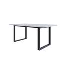 Mesa De Jantar Queens R 180x90x77cm Qemj9180r Branco Tx - Branco Tx/