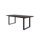 Mesa De Jantar Queens R 200x90x77cm Qemj9200r Terracota - Terracota/