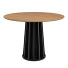 Mesa de Jantar Redonda 4 Lugares Ripada 100% MDF