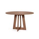 Mesa de Jantar Redonda 6 Lugares 120cm Montreal Noronha - Straub Web